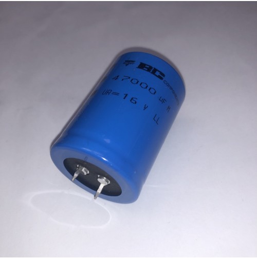 Condensatore Elettrolitico snap-in 47000 MF 16 Volt 51 X 35 mm.