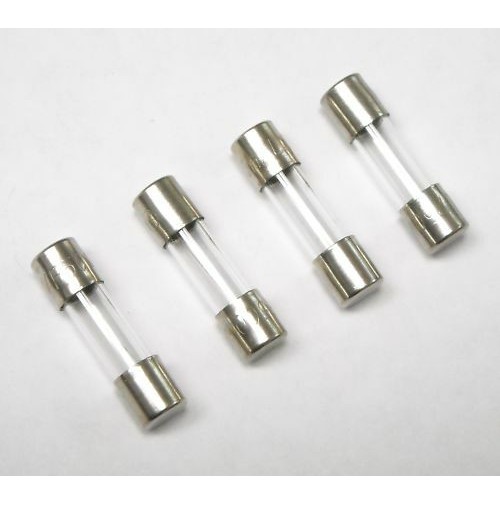 FUSIBILE RITARDATO T 800mA 250V 5x20mm (confezione di 4 fusibili)