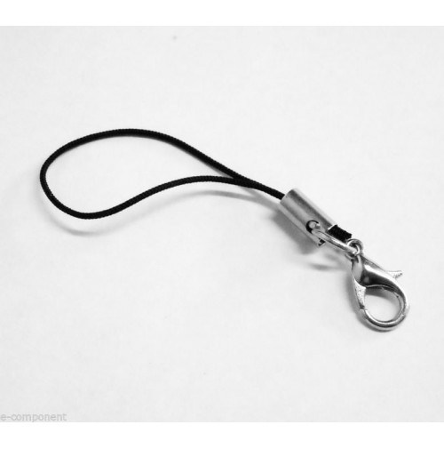 piccolo cordino universale per cellulare, fotocamera e palmare con moschettone